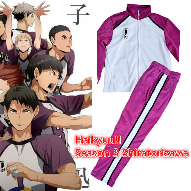 Anime Haikyu Haikyuu!! Season 3 Shiratorizawa Gakuen Wakatoshi